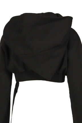 MICRO MOUNTAIN HOODIE / BLACK