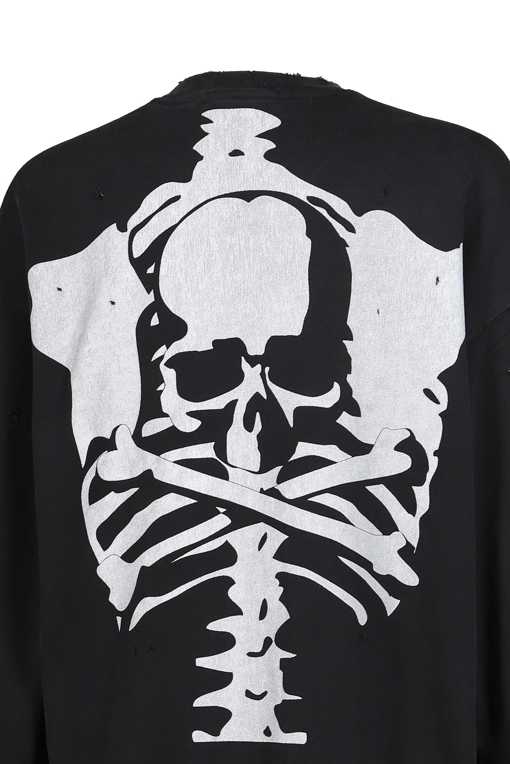 VANSON CREWNECK SWEATSHIRT BOXY FIT (DAMAGED) / BLK