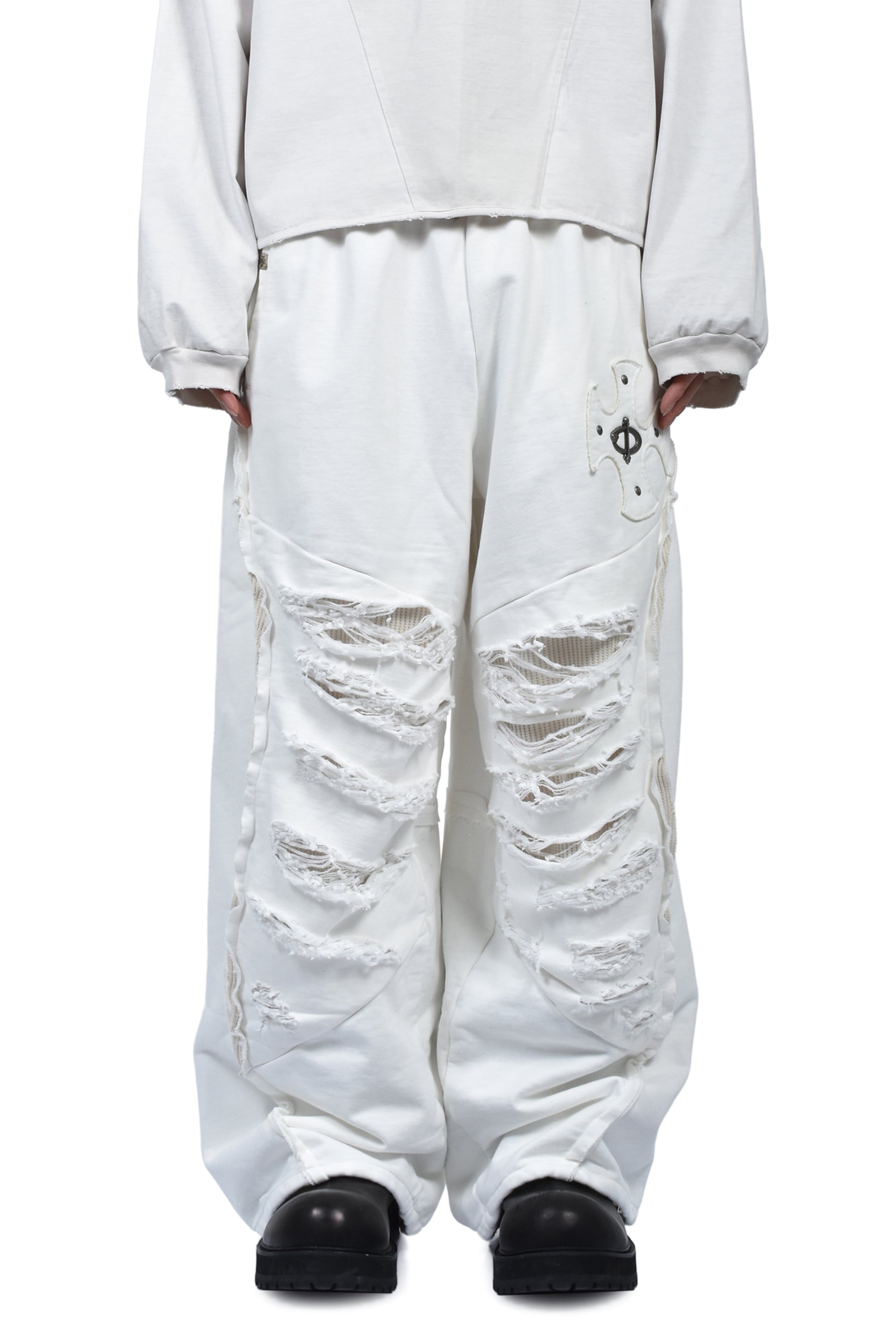 SWEAT PANTS / WHT