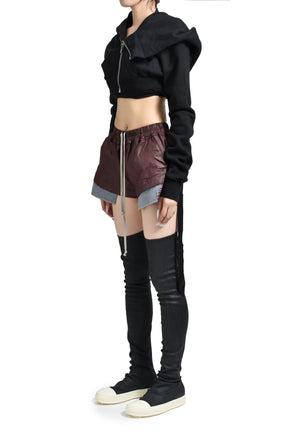 MICRO MOUNTAIN HOODIE / BLACK