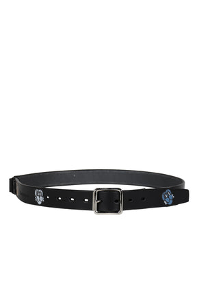 FINESSE PUP PRINT BELT / BLK