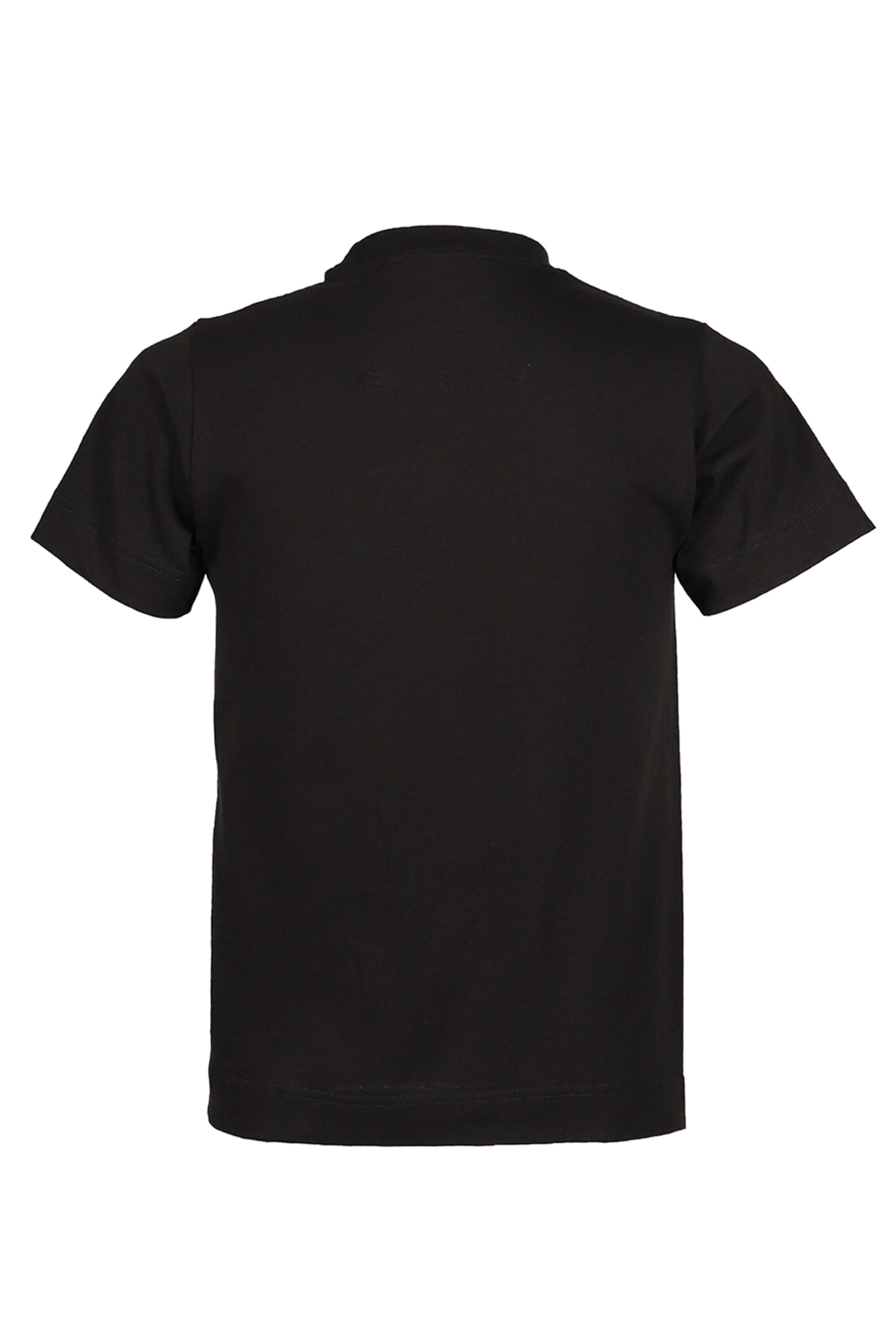 BLACK SHRUNKEN US COTTON T-SHIRT / BLK