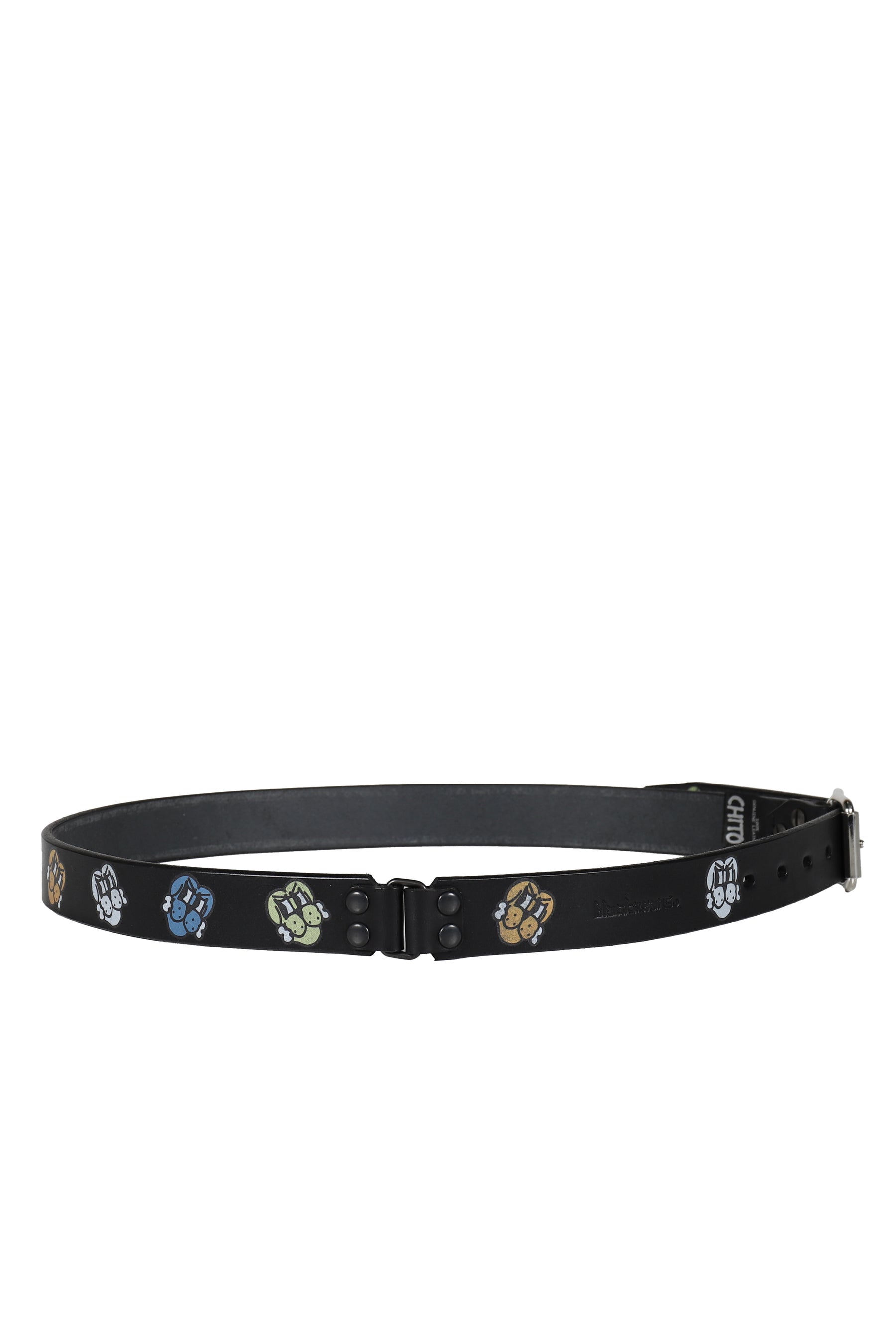FINESSE PUP PRINT BELT / BLK