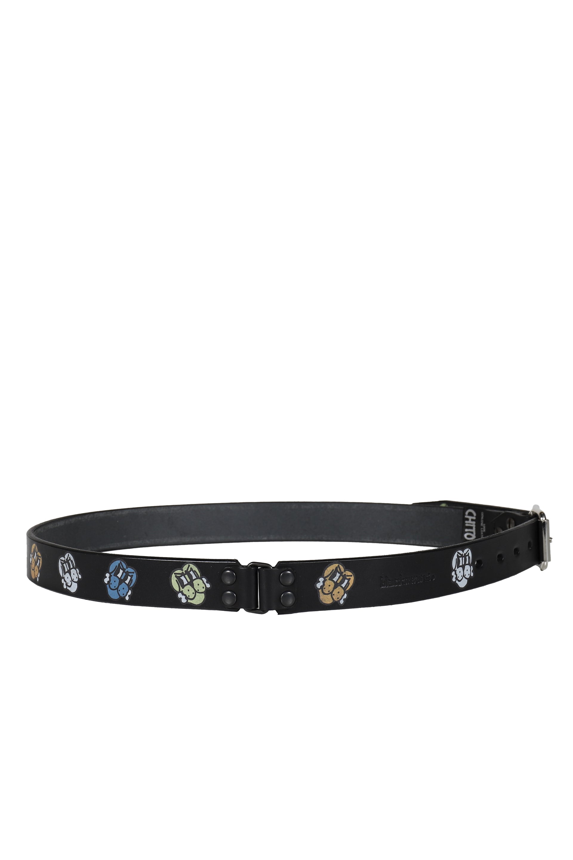 FINESSE PUP PRINT BELT / BLK