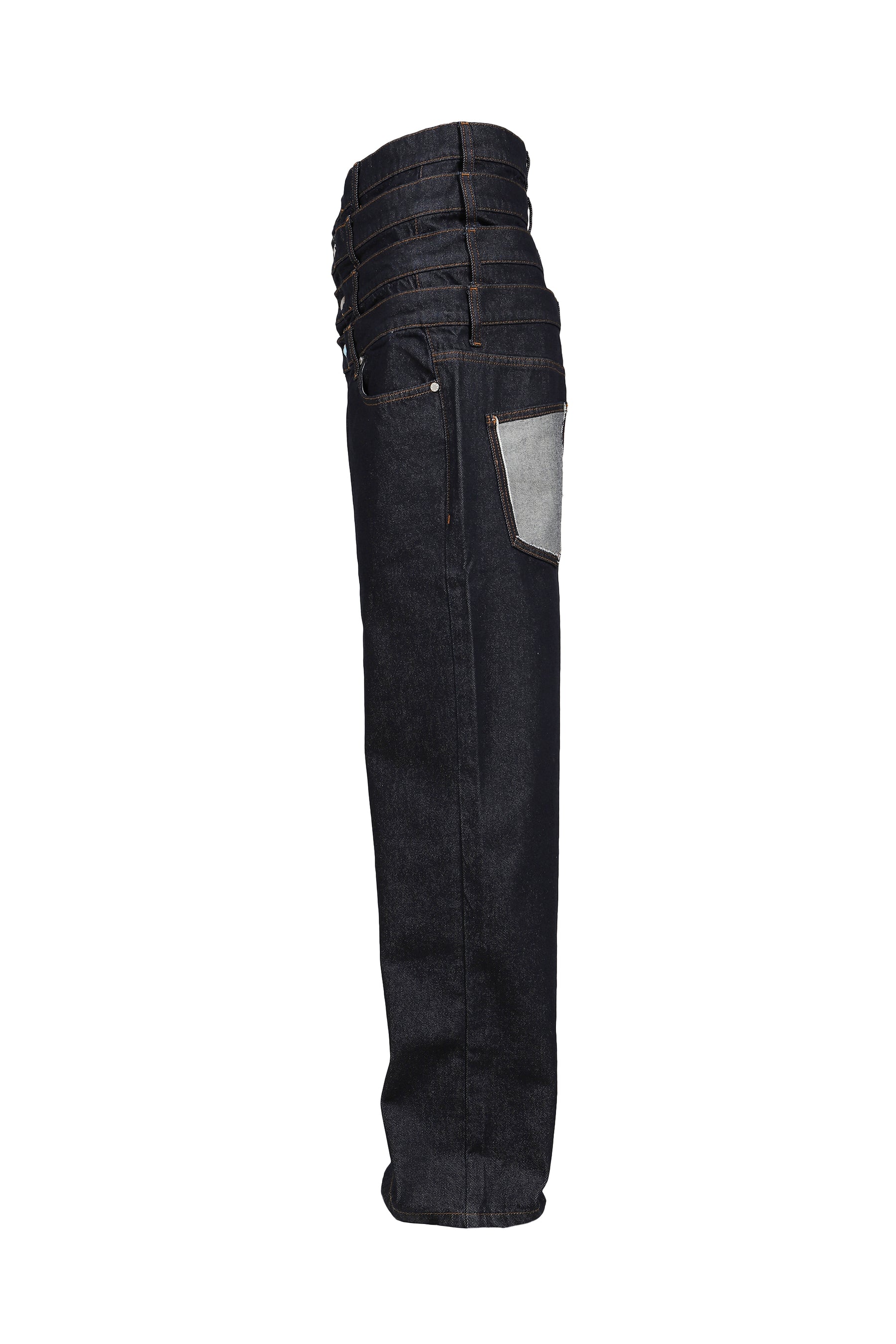 4 WAIST DENIM JEANS (EXCLUSIVE) / RAW IND