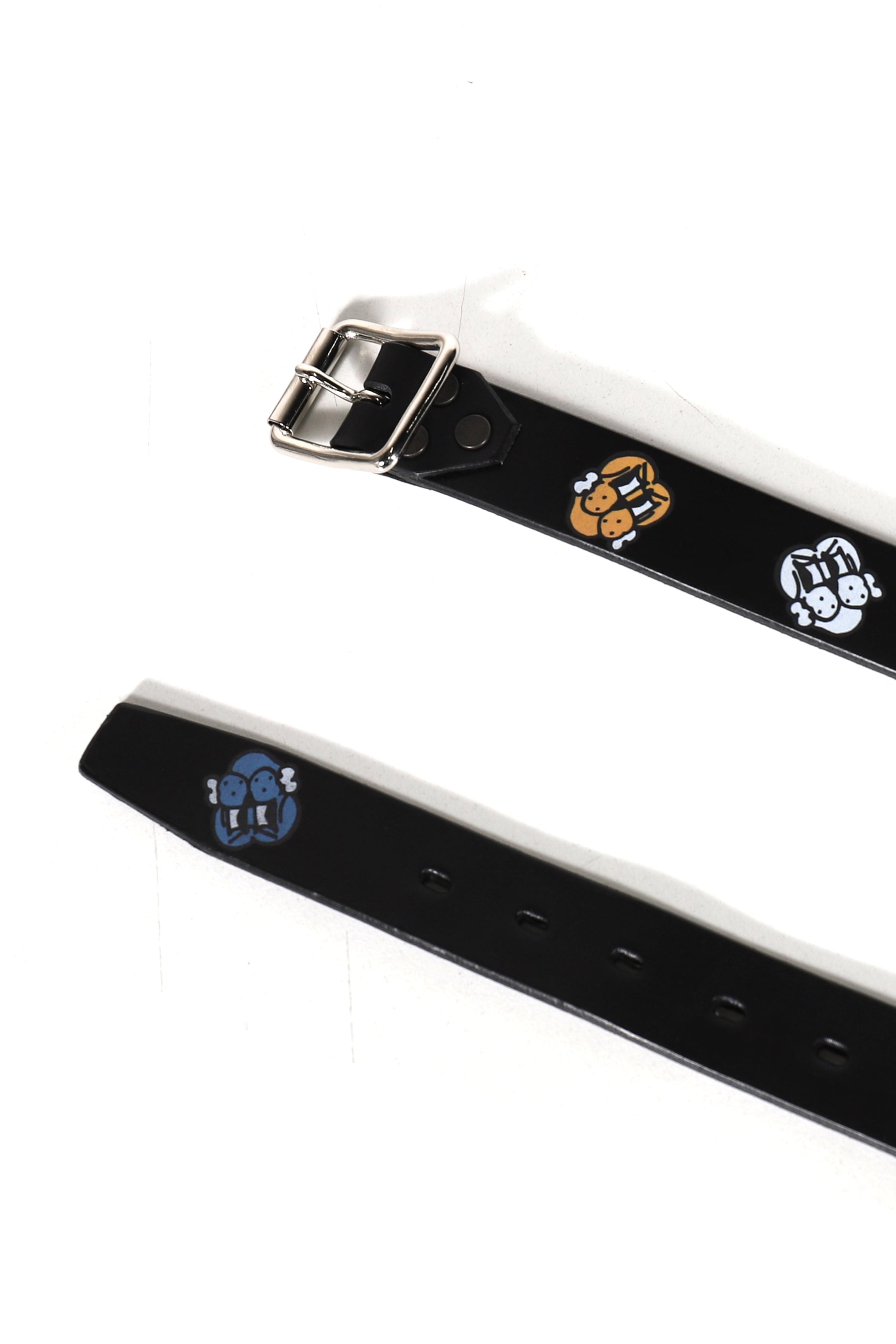 FINESSE PUP PRINT BELT / BLK