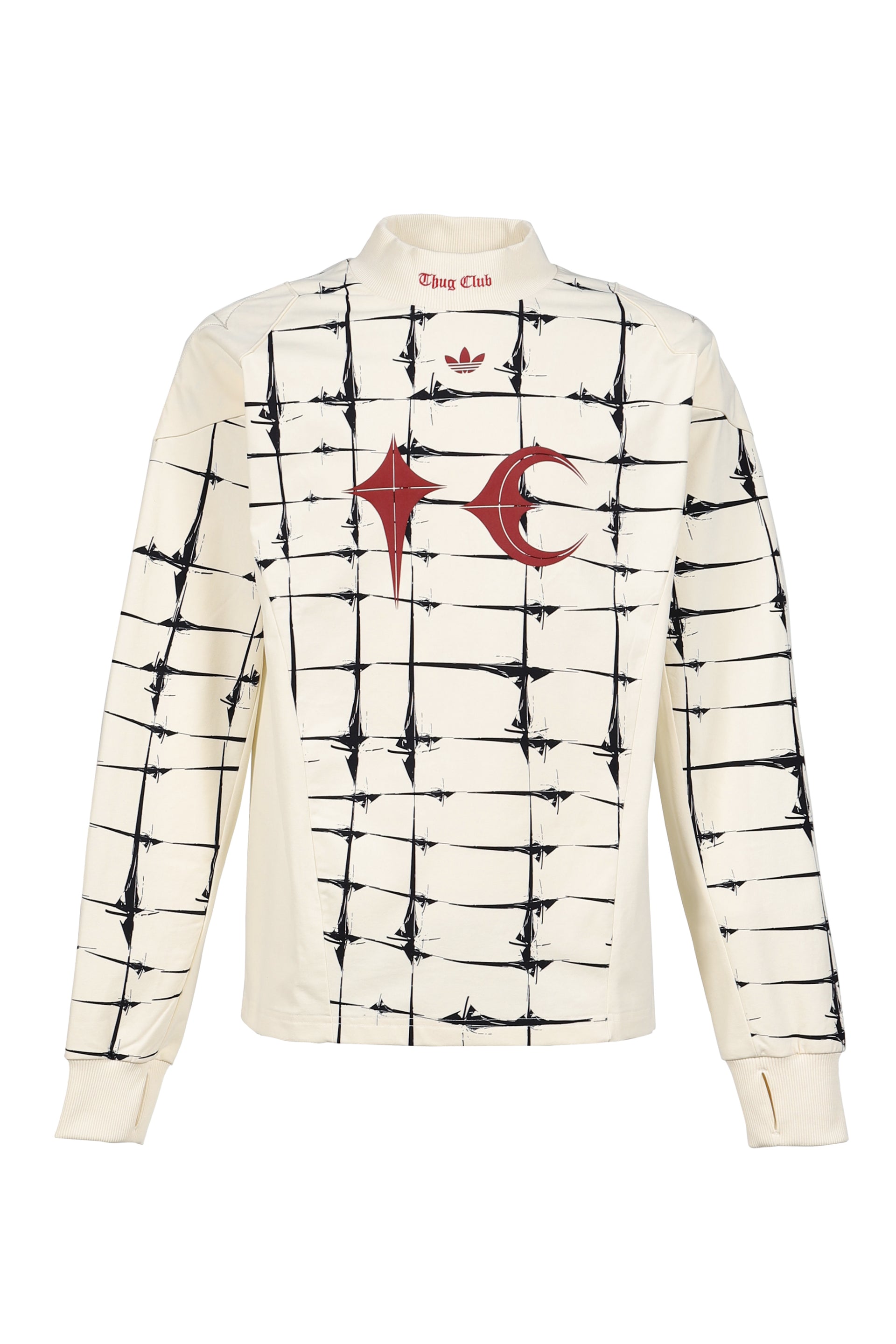 TC GOALIE T LS / CRM WHT