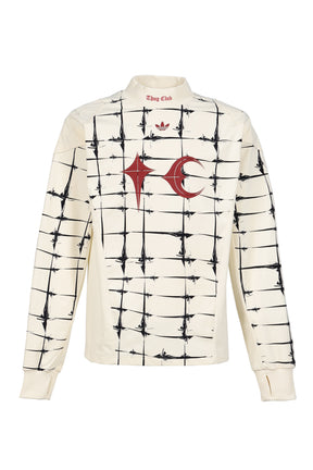 TC GOALIE T LS / CRM WHT