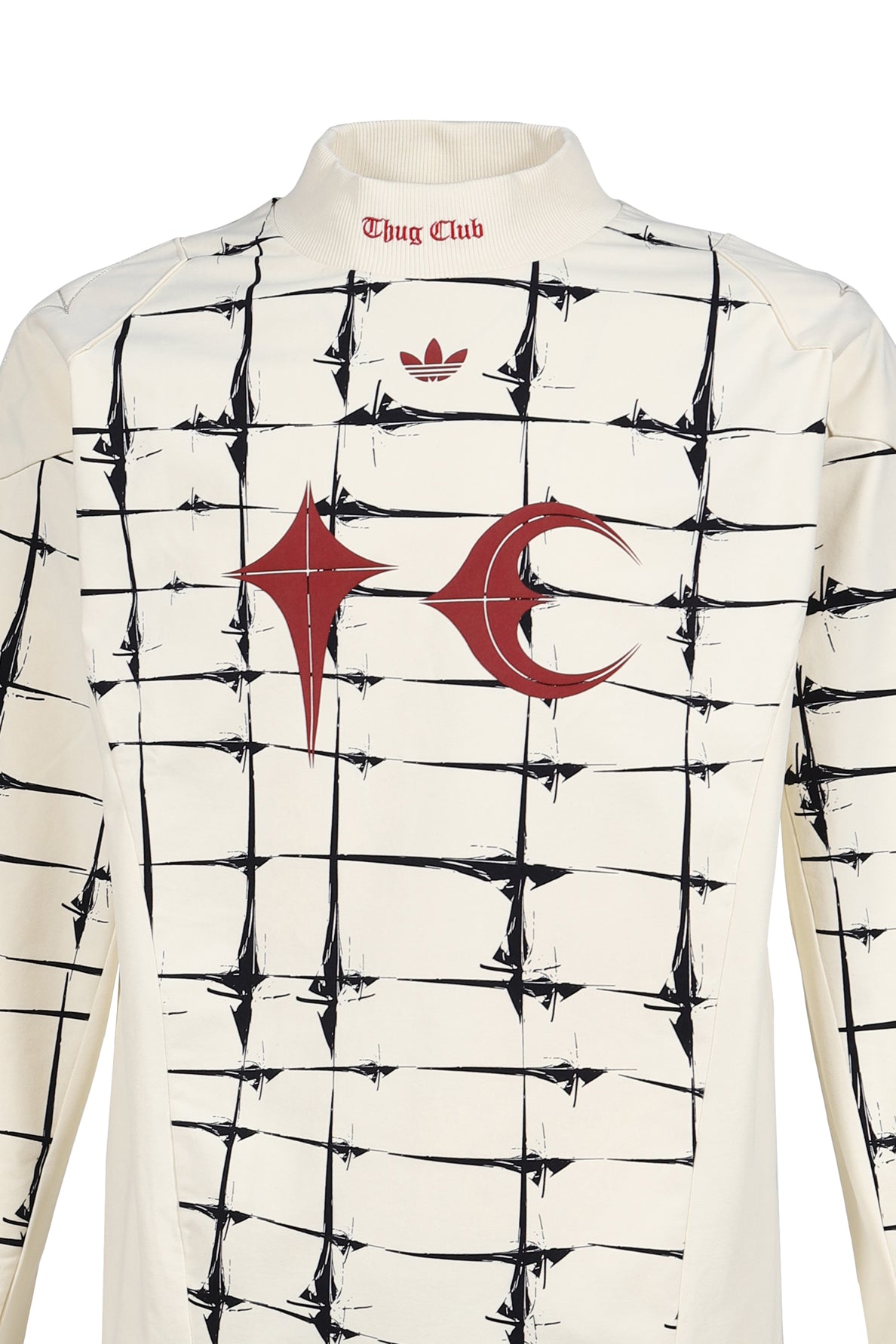 TC GOALIE T LS / CRM WHT