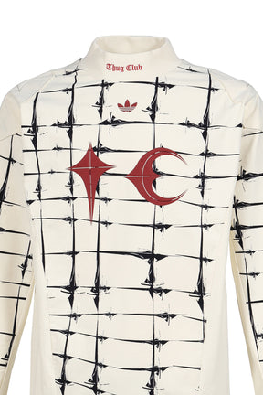 TC GOALIE T LS / CRM WHT