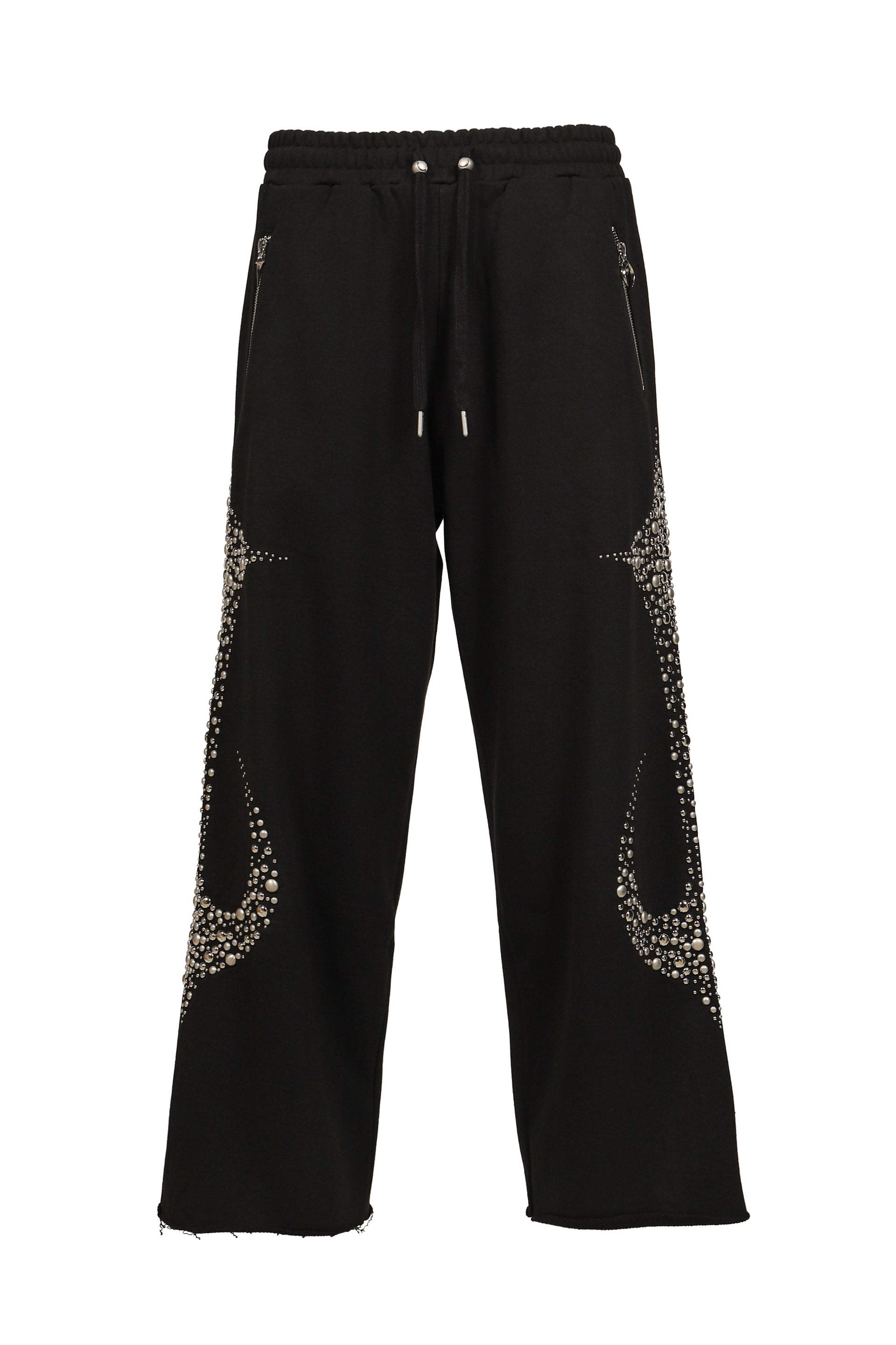 IRON STEEL FOCUS SWEATPANTS / BLK