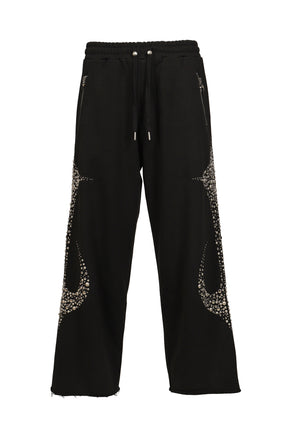 IRON STEEL FOCUS SWEATPANTS / BLK