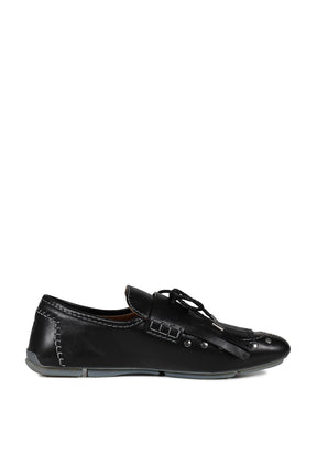 MONTEGO TASSELED LOAFER / BLK