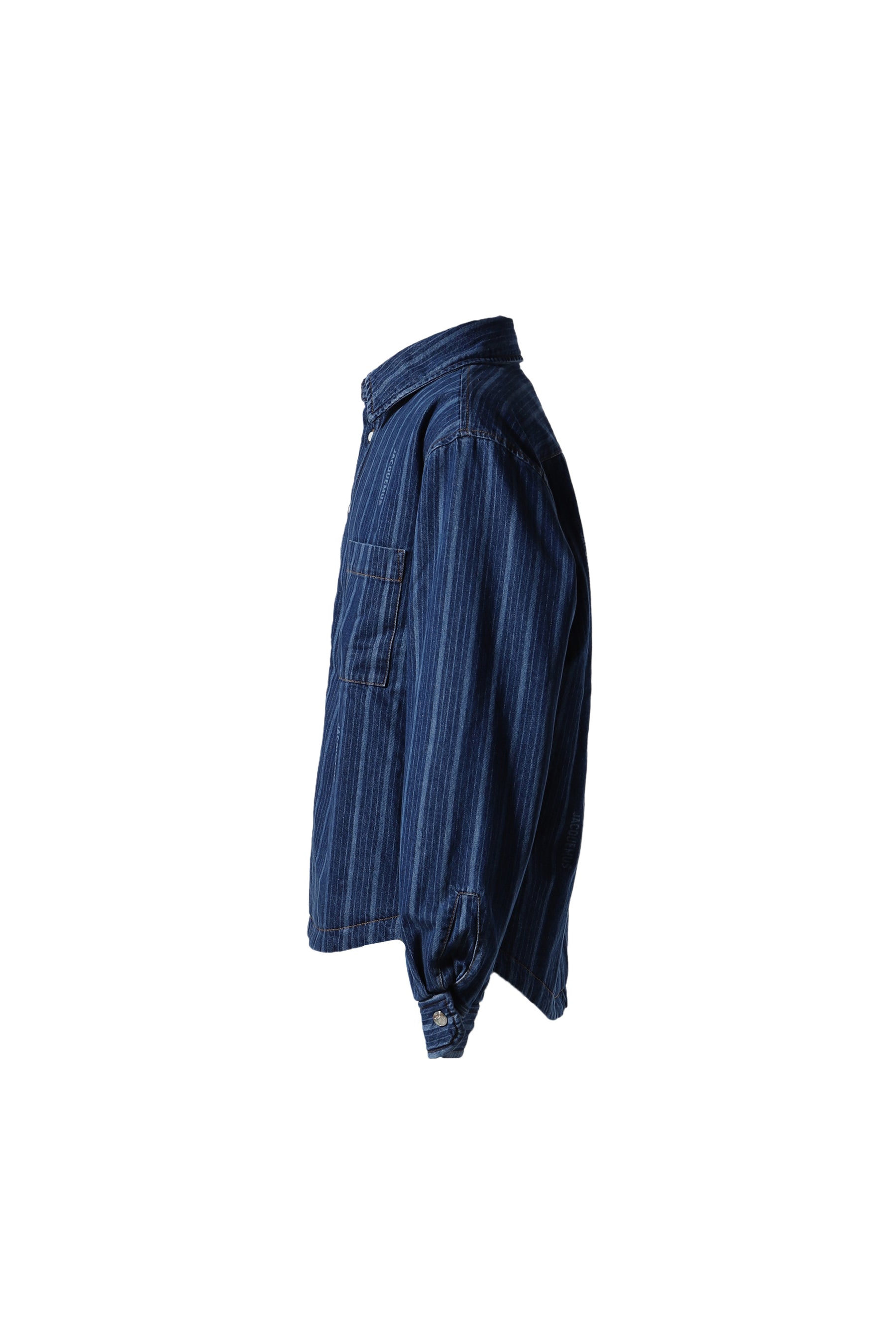 LA CHEMISE BOULANGER / PRINT BLU STRIPE