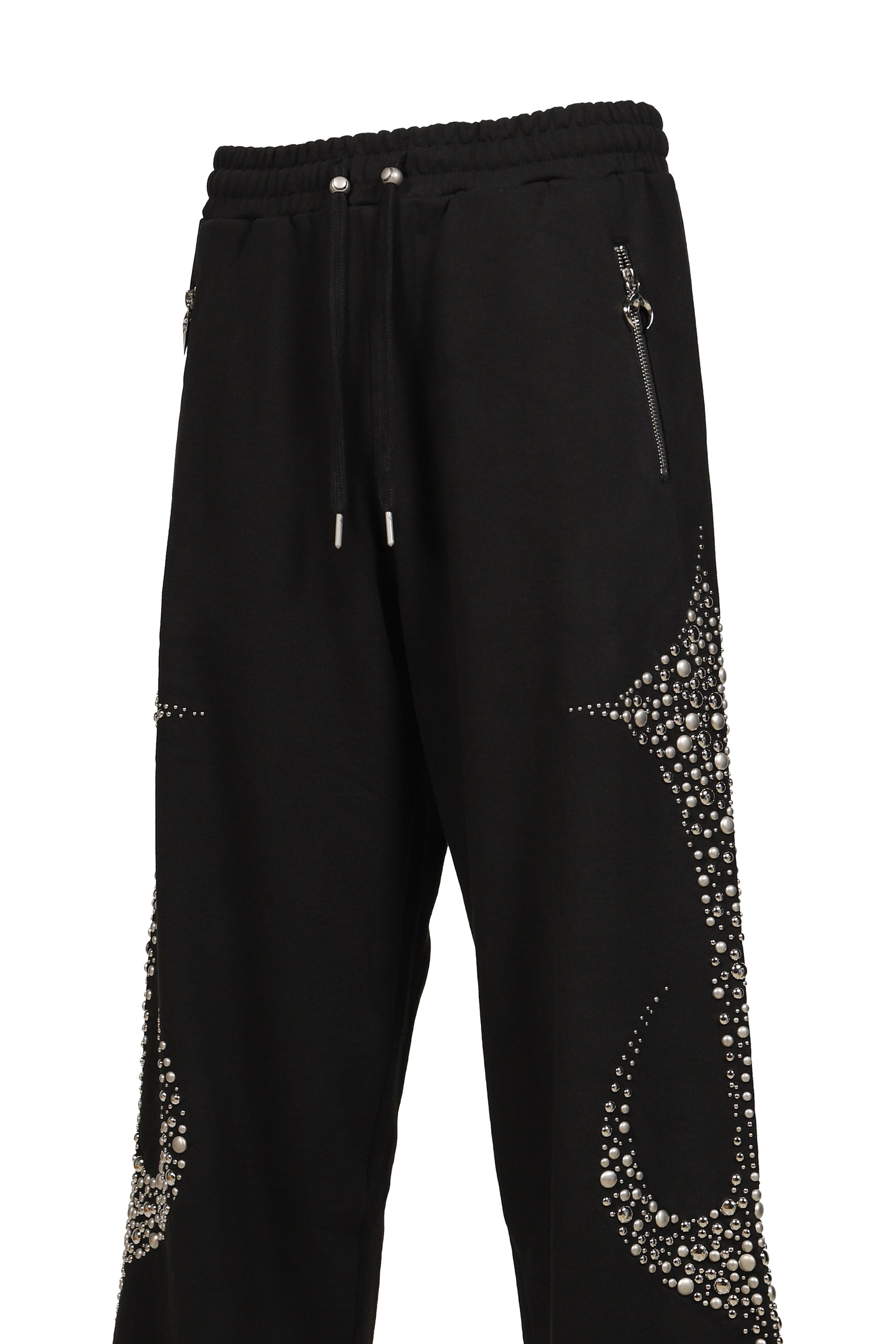 IRON STEEL FOCUS SWEATPANTS / BLK