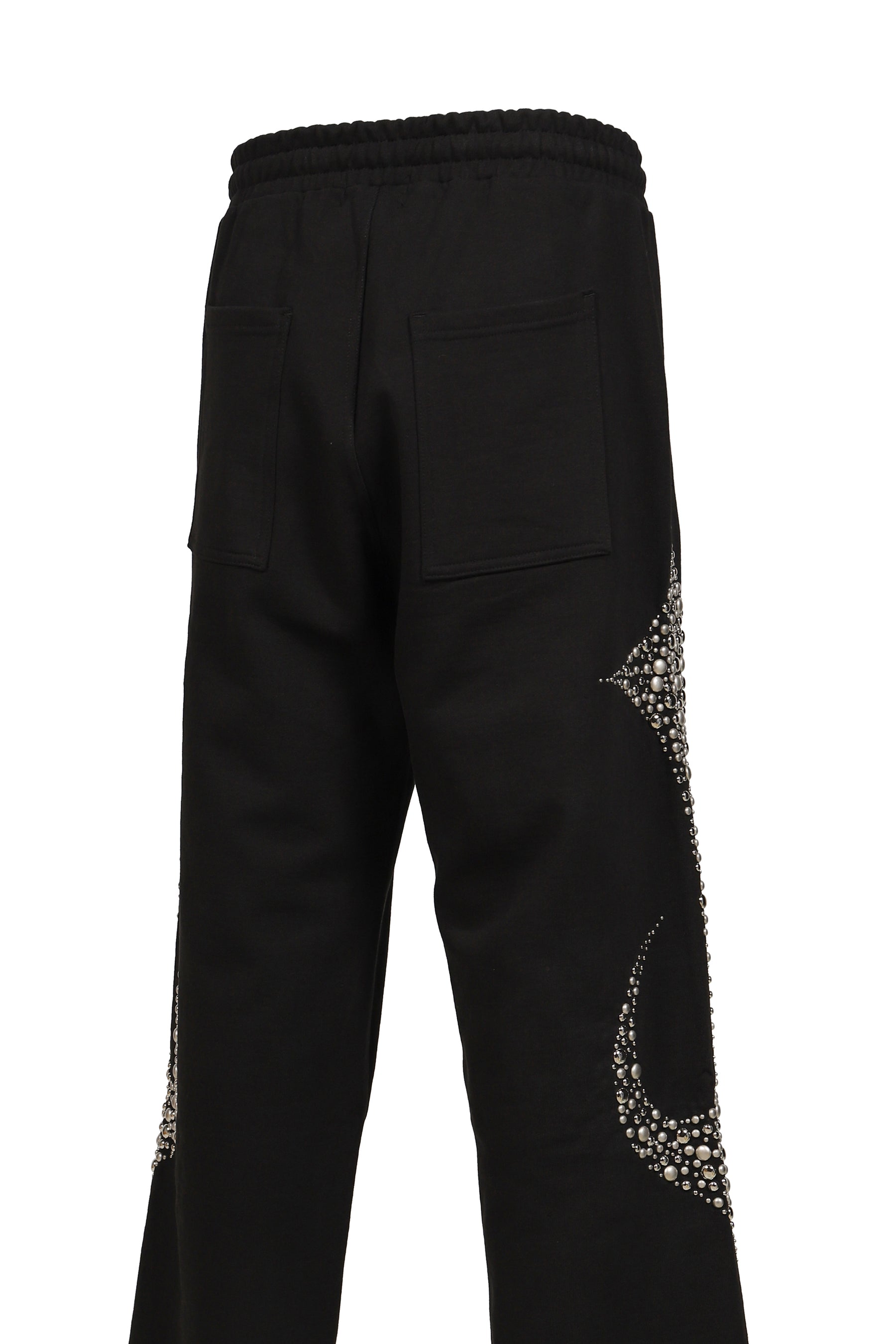 IRON STEEL FOCUS SWEATPANTS / BLK