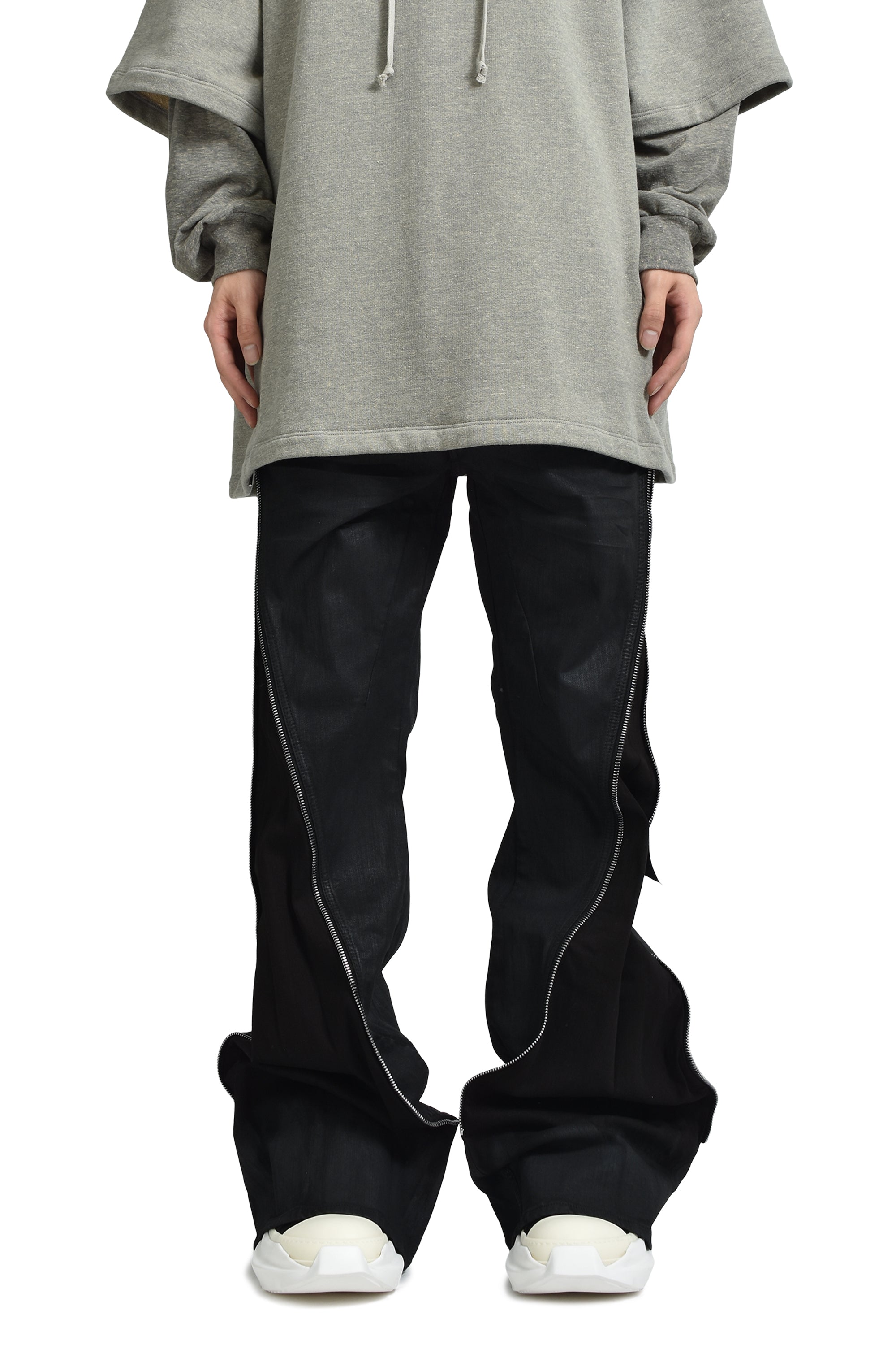 Rick Owens DRKSHDW FW25 BOLAN BANANA / BLK WAX - NUBIAN