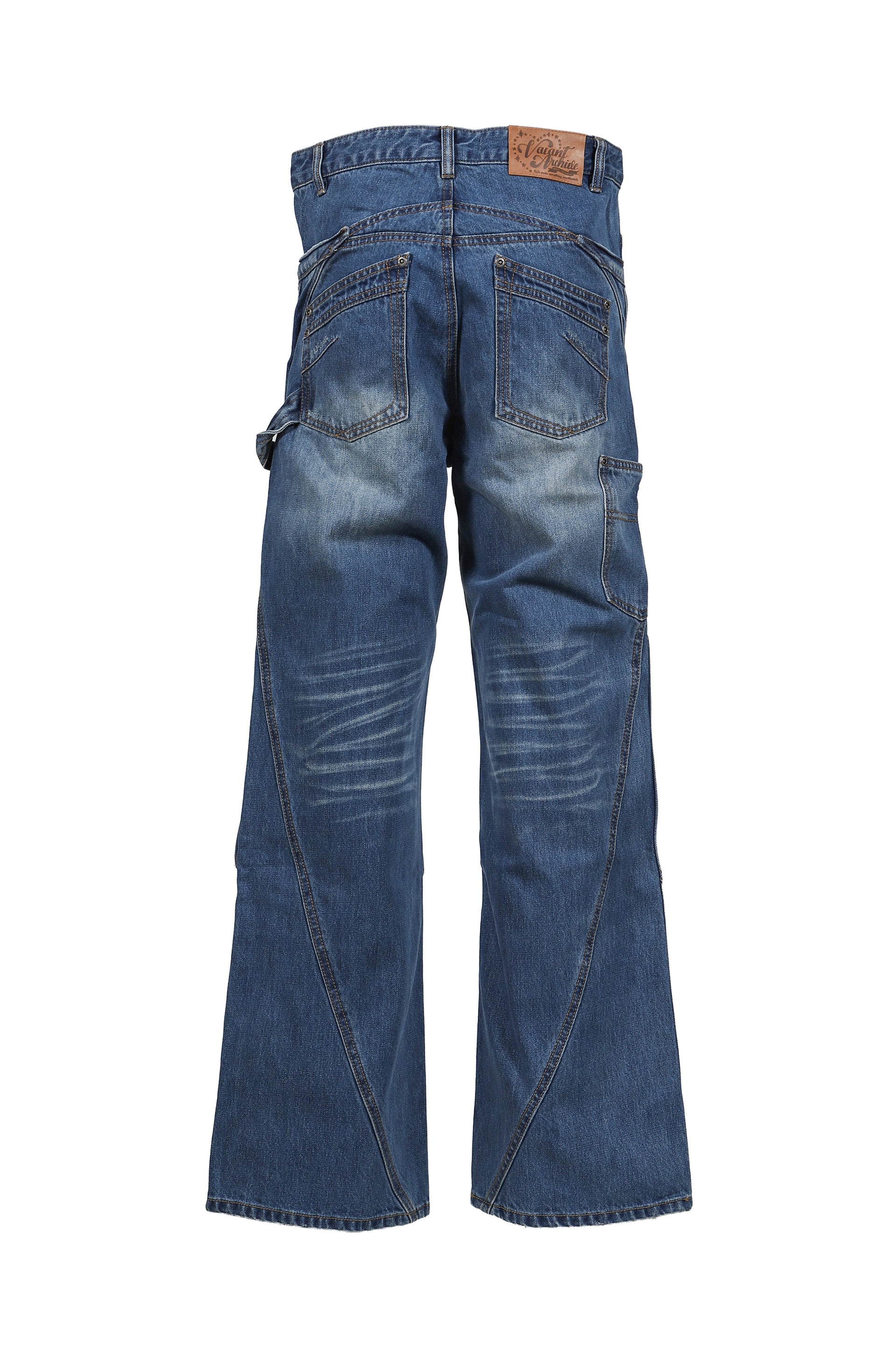 VACANT Archive FW25 ENDRICK DAMAGED DENIM PANTS / LT. BLU - NUBIAN