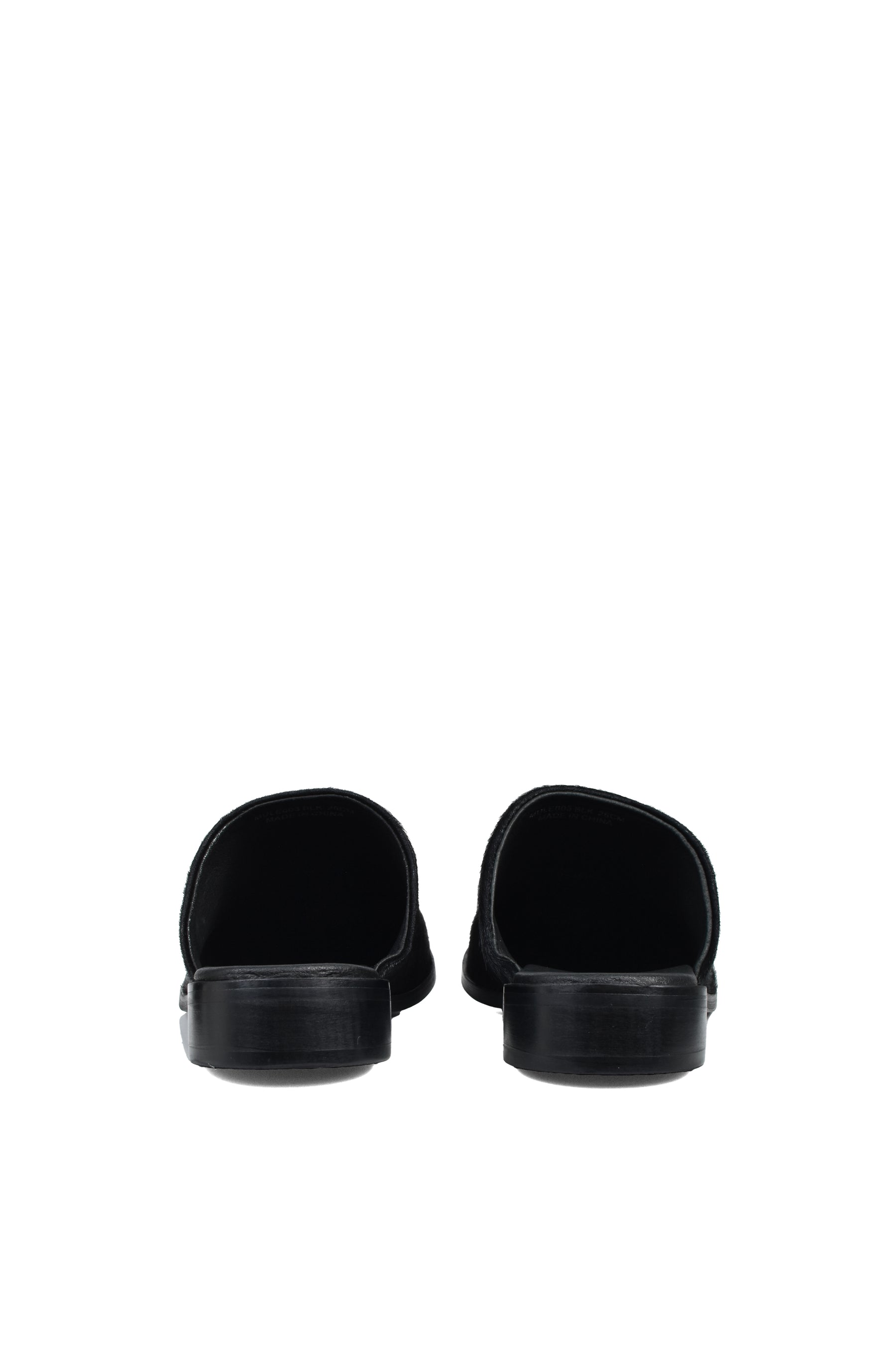 UNBORN CALF MULE / BLK