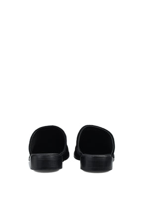UNBORN CALF MULE / BLK
