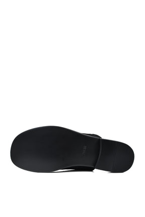UNBORN CALF MULE / BLK