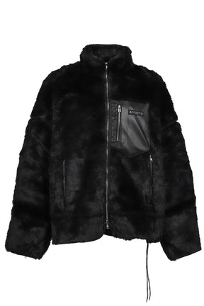 MASTERMIND WORLD マスターマインド ワールド FW25 RABBIT FUR JACKET