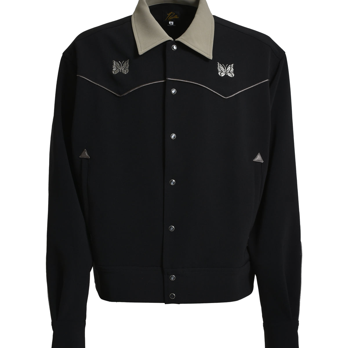 Needles ニードルス SS24 PIPING COWBOY JACKET (EXCLUSIVE) / BLK CHA 