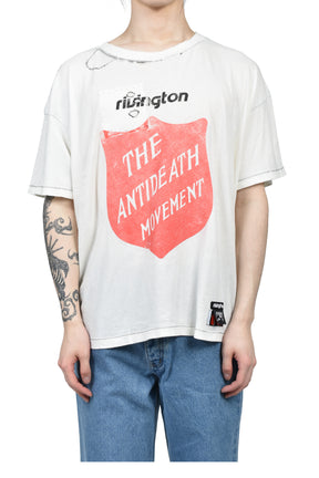 ANTI DEATH TYLER TEE / MAX WHT