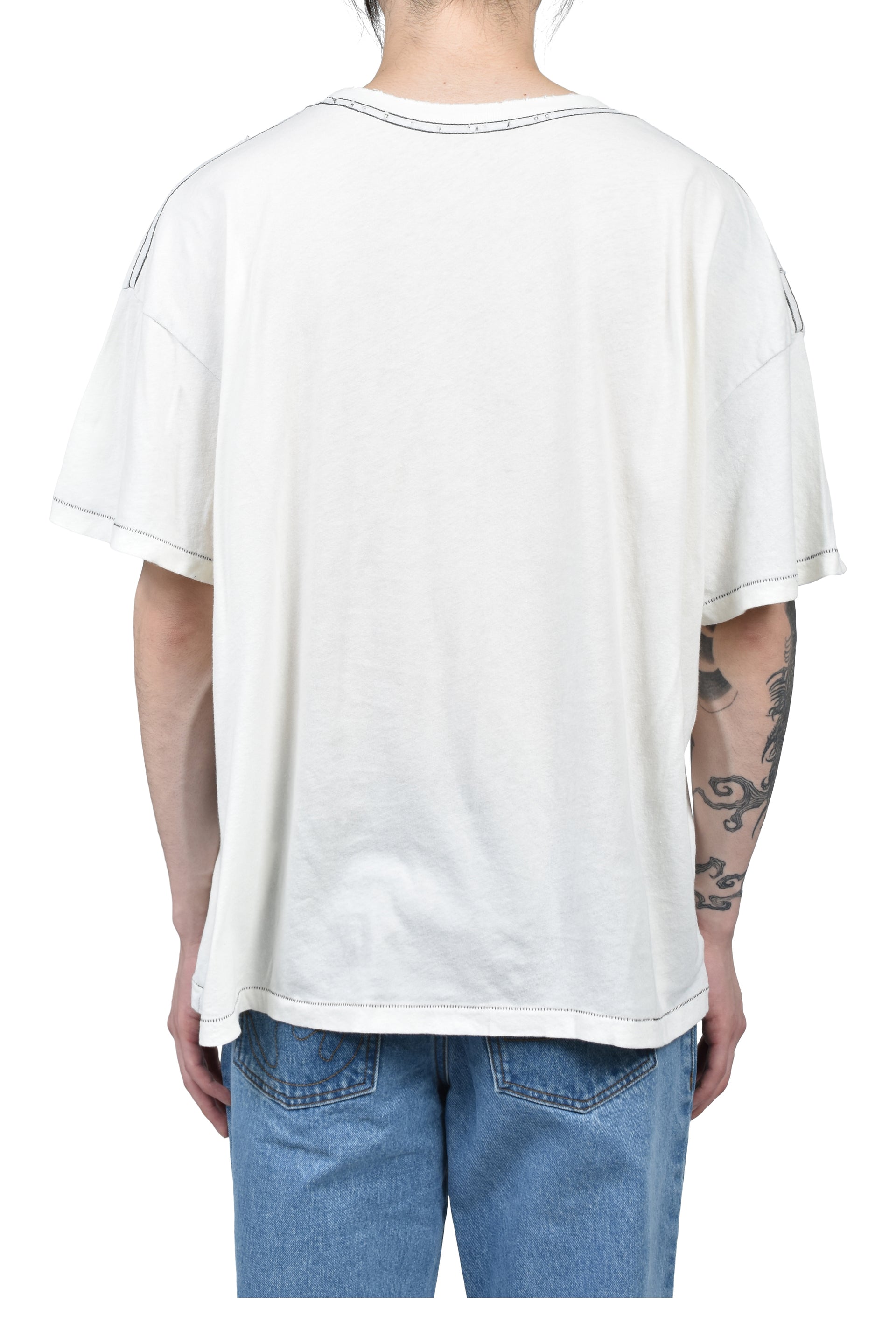 ANTI DEATH TYLER TEE / MAX WHT