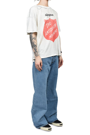 ANTI DEATH TYLER TEE / MAX WHT
