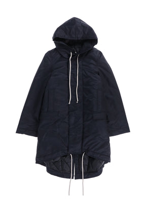 Rick Owens DRKSHDW FISHTAIL PARKA / BLK