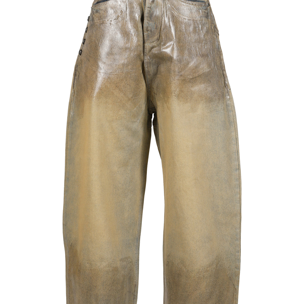 LATUI ATELIER ラトゥイ アトリエ SS26 SHIP&SPILL JEANS / YEL