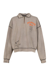 SORRY 'BOUT THAT 1/4 ZIP CREWNECK / GRY