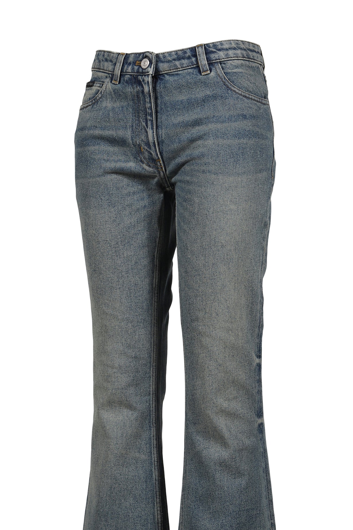 BOOTCUT DENIM PANTS / VINTAGE MEDIUM BLU