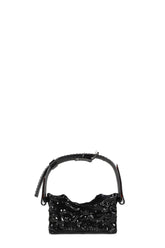 STUDDED BAGUETTE BAG / BLK