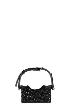 STUDDED BAGUETTE BAG / BLK