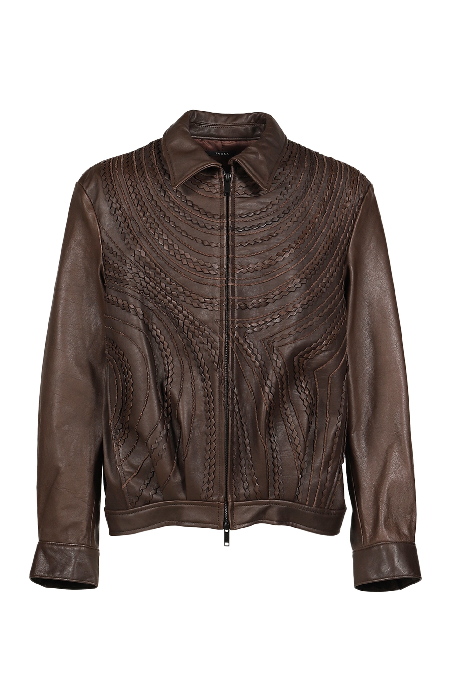 LEATHER BLOUSON / BRW