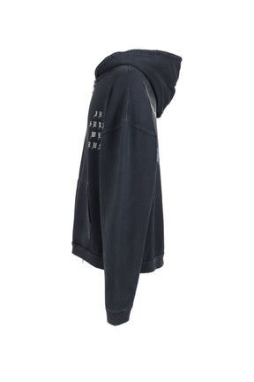 ISWT ZIP HOODIE / BLACK