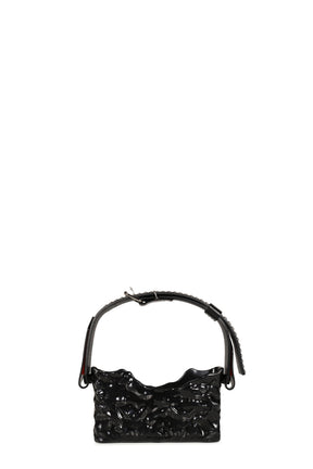 STUDDED BAGUETTE BAG / BLK