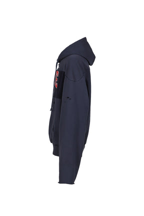 PROJECT G/R REWORKED SPORT HOODIE / NVY