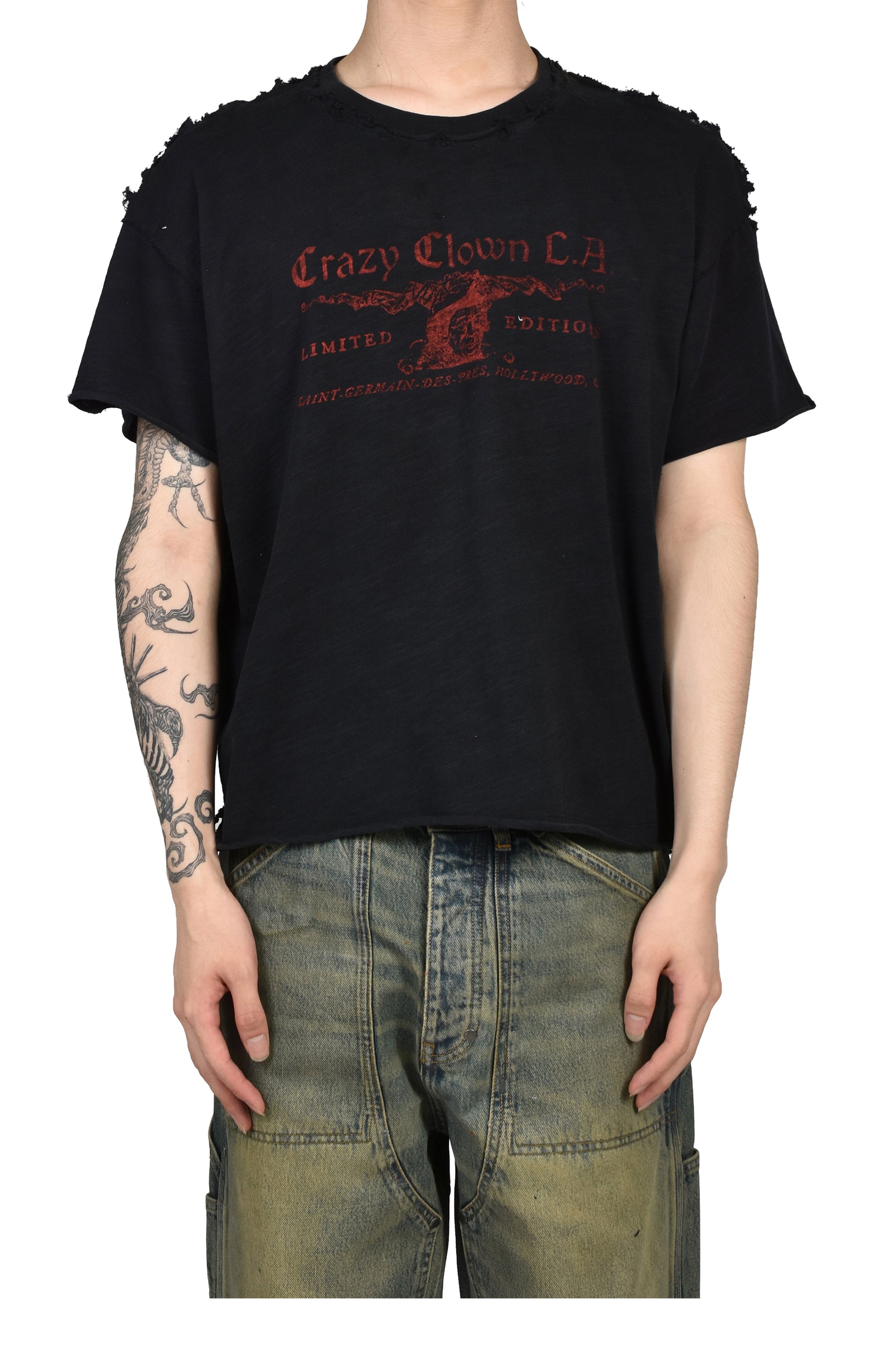 CRAZY CLOWN TOWN T-SHIRT / Lv.2.5 / BLK