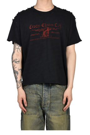 CRAZY CLOWN TOWN T-SHIRT / Lv.2.5 / BLK