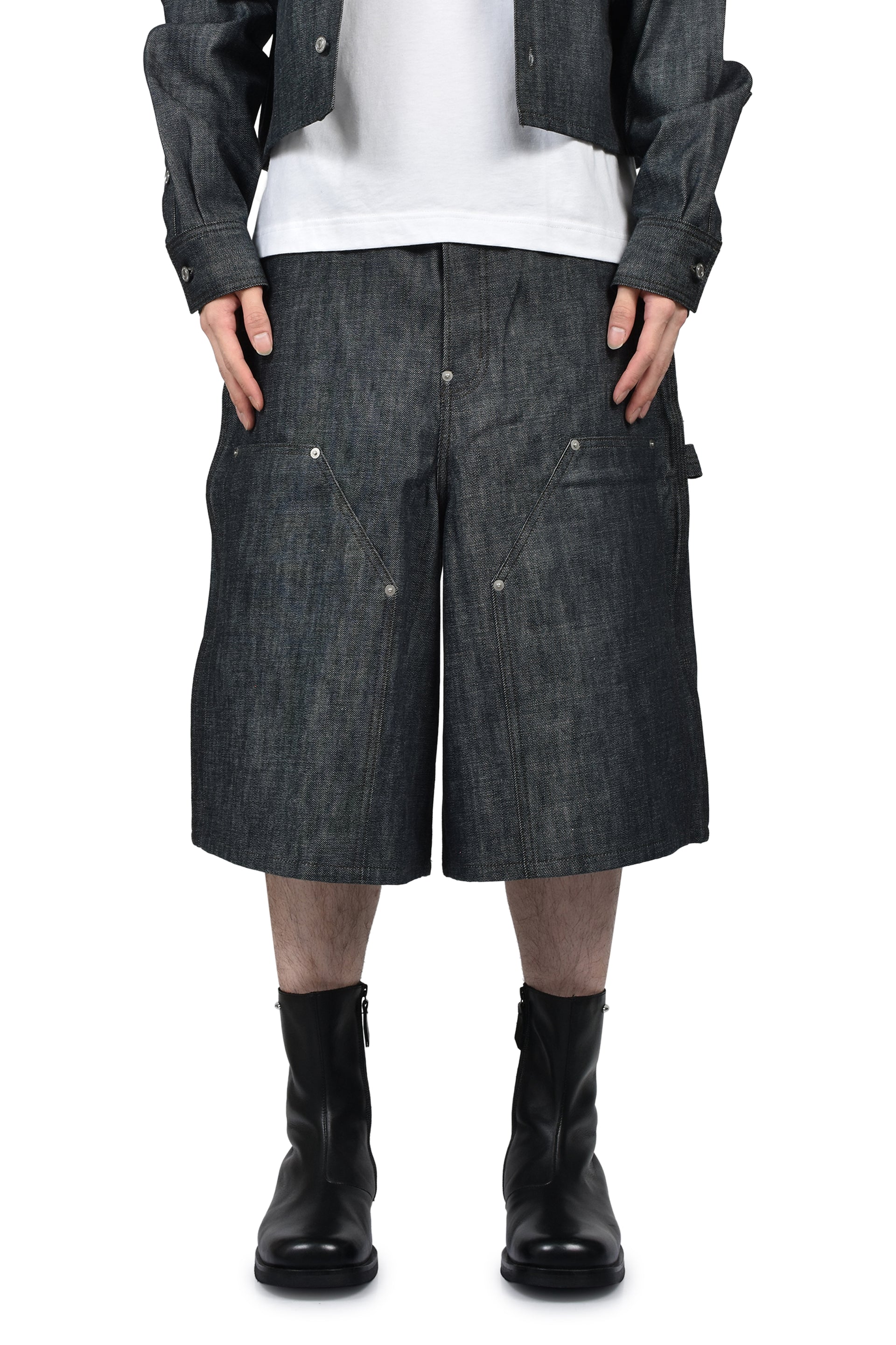RH SUPER BAGGY DOUBLE KNEE SHORTS / RAW IND