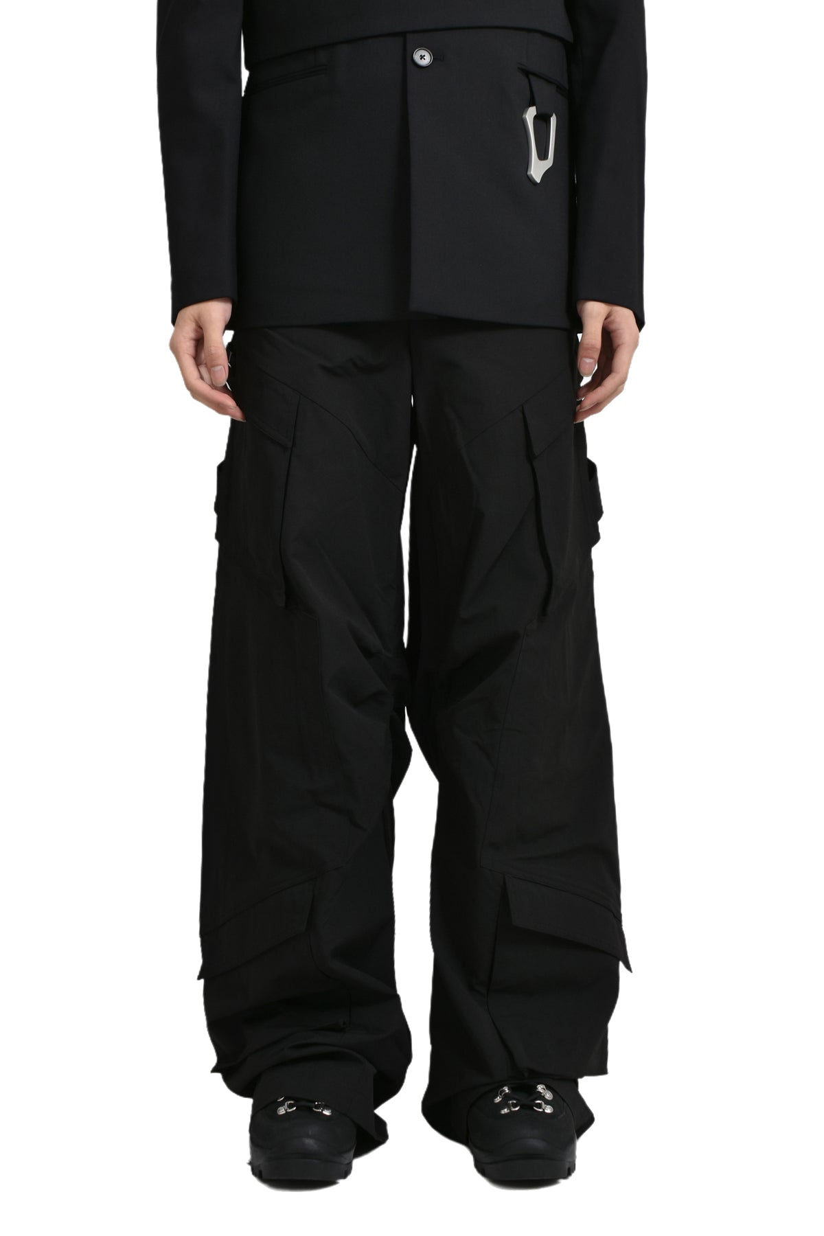 CELLULAE CARGO TROUSERS / BLK