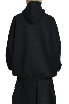 CRYSTAL PARIS HOODIE / BLK