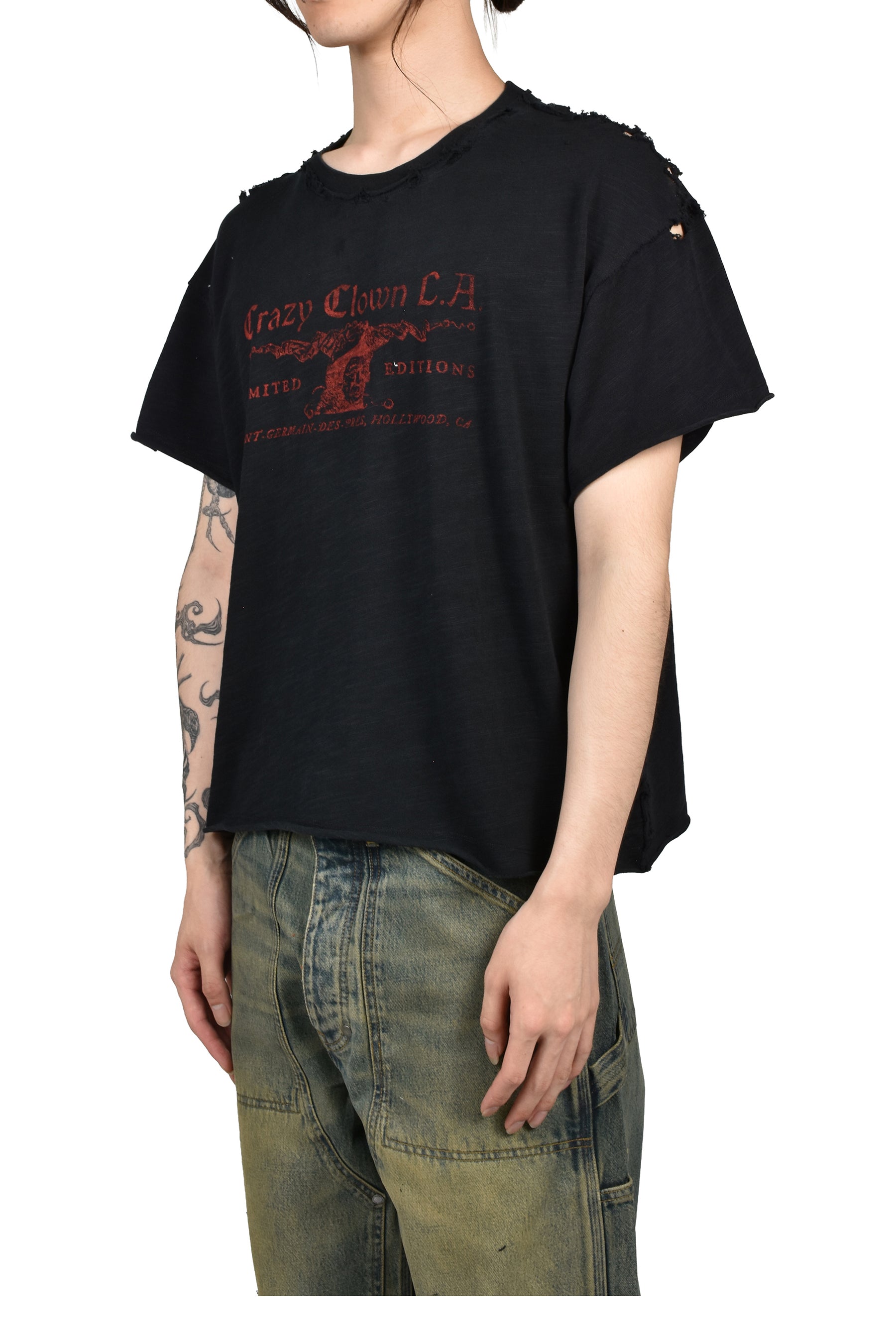 CRAZY CLOWN TOWN T-SHIRT / Lv.2.5 / BLK