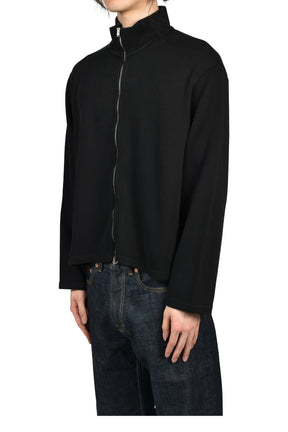 SHRUNKEN FULLZIP / BLK