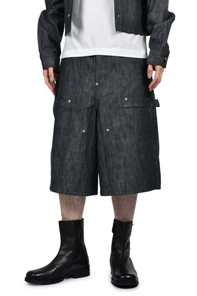 RH SUPER BAGGY DOUBLE KNEE SHORTS / RAW IND