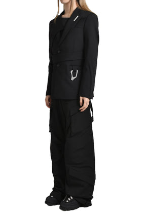 CELLULAE CARGO TROUSERS / BLK