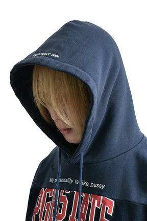 PROJECT G/R REWORKED SPORT HOODIE / NVY